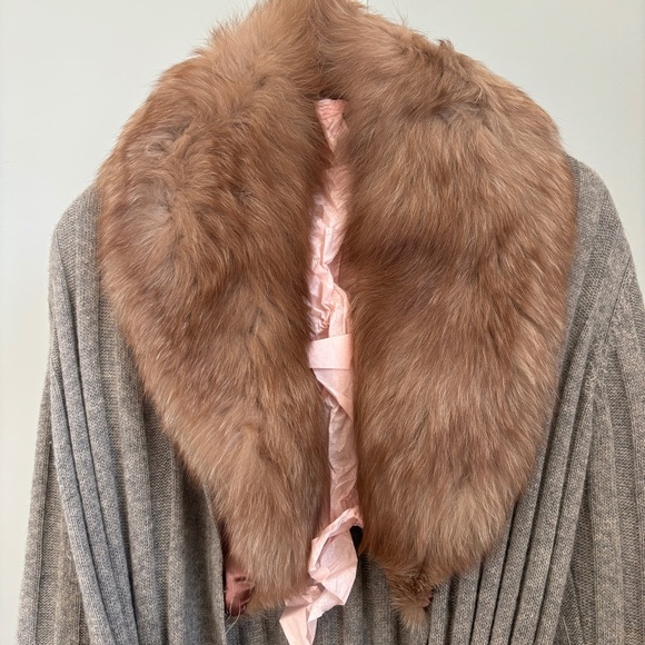 Furveré NY Size M 100% Cashmere Cardigan - Picture 4 of 7